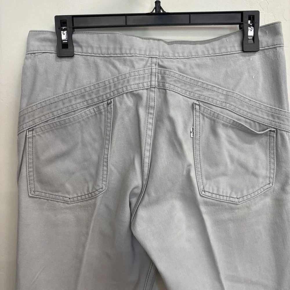 Levi's Rare (let Me Know If You) 32x32 Jeans 1970 Vintage Slanted Pocket Zippers